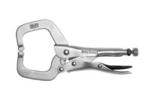 Teng Tools 406-6 6" C Clamp Self-Locking Power Grip Pliers