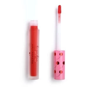 I Heart Revolution Vinyl Cherry Liquid Lipstick Maraschino