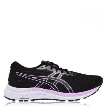 Asics Excite 7 Twist Womens Running Shoes - Black/Lilac