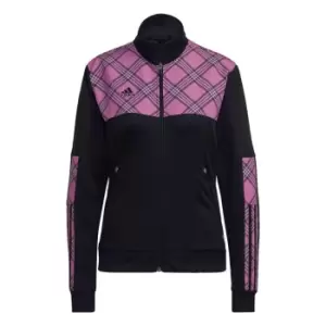 adidas Tiro Track Top Womens - Black / Pulse Lilac