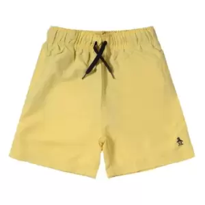 Original Penguin Logo Swimshorts Infant Boys - Yellow