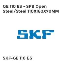 GE 110 ES - SPB Open Steel/Steel 110X160X70MM