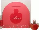 Nina Ricci Nina Gift Set 50ml Eau de Toilette + 2.5g Its Lipstick - Iconic Pink