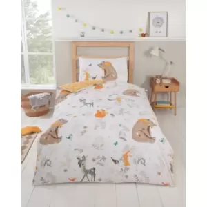 Rapport Home Furnishings Rapport Home Woodland Friends Duvet Set Multi Toddler