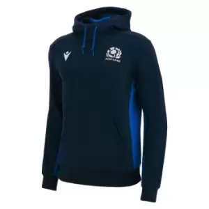 Macron Scotland 22/23 OTH Hoodie Mens - Blue