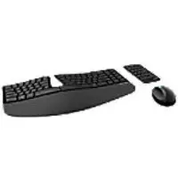 Microsoft Wireless Keyboard and Mouse Sculpt Ergonomic Black