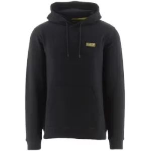 Barbour International Black Small Logo Hoodie