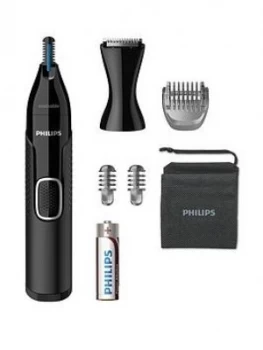 Philips Series 5000 Battery-Operated Nose, Ear & Eyebrow Trimmer Nt5650/16