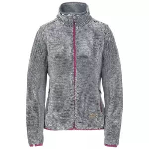 Trespass Womens/Ladies Muirhead Fleece Jacket (XXS) (Grey Stripe)