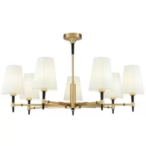 Maytoni Lighting - Zaragoza Chandelier Brass, 7 Light, E14