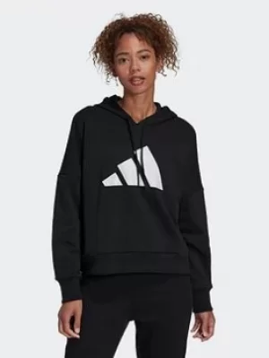 adidas Sportswear Future Icons Hoodie, Black, Size 2Xs, Women