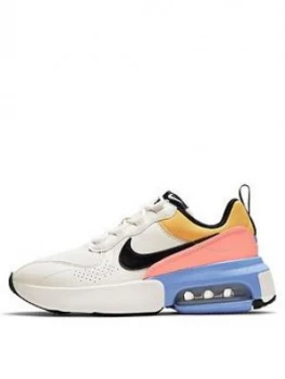 Nike Air Max Verona, White/Blue/Yellow, Size 3, Women