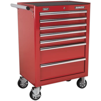 Sealey Rollcab 7 Drawer Ball Bearing Runners Red