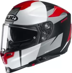 HJC RPHA 70 Terika Helmet, white-red-silver, Size S, white-red-silver, Size S