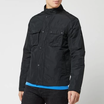 Barbour International Mens Stannington Casual Jacket - Black - XXL