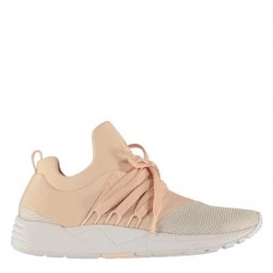 Arkk Copenhagen Raven Mesh Trainers - Blush/White