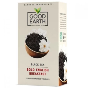 Good Earth Bold English Breakfast Tea - 15 Bags