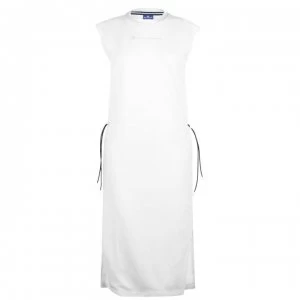 Champion Tie Waist Dress - WHITE