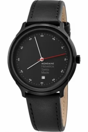 Unisex Mondaine Helvetica Regular Spiekermann Edition Watch MH1R2223LB