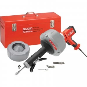 Ridgid K45 Variable Speed Drain Cleaning Gun Accessory Set 240v