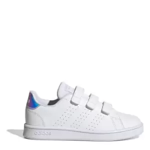 adidas Advantage Trainers Unisex Juniors - White