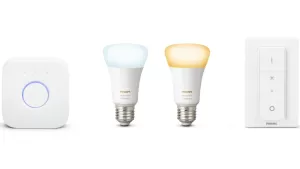 Philips Hue Starter Kit with White Ambience E27 Bulb