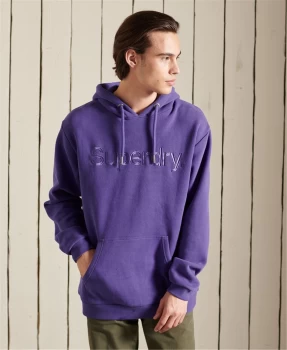 superdry. Sweatshirt Men Violet Cotone - Cotton