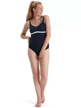 Speedo Contourluxe Solid Shaping Swimsuit