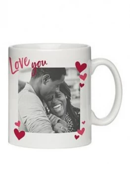 Love You Photo Upload Mug