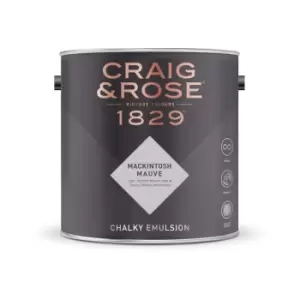 Craig & Rose Chalky Emulsion Mackintosh Mauve - 5L