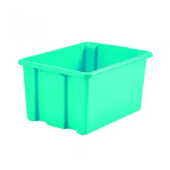 Stack And Store 52 Litres Large Teal Storage Box S01L809