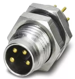 Phoenix Contact Sacc-Dsi-M 8Ms-4Con-L180 Sensor Connector, M8, Plug, 4P, Panel