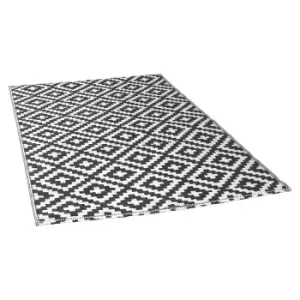 Groundlevel 150X90Cm Easy Care Indoor/Outdoor Rug - Grey