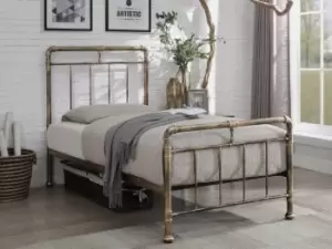 Flintshire Cilcain 3ft Single Antique Bronze Metal Bed Frame