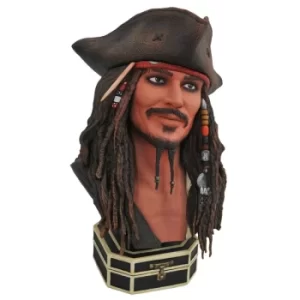 Pirates of the Caribbean Legends in 3D Bust 1/2 Jack Sparrow 25 cm