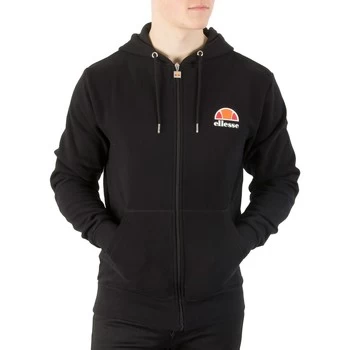 Ellesse Miletto Zip Logo Hoodie mens Sweatshirt in Black - Sizes UK XS,UK S,UK M,UK L