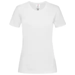 Stedman Womens/Ladies Classic Organic T-Shirt (L) (White)