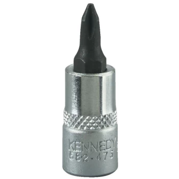 Kennedy-pro - NO.1 Phillips Screwdriver Socket Bit 1/4' Sq Dr