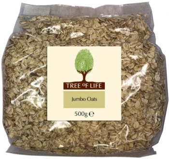 Tree of Life Jumbo Oats - 500g x 6