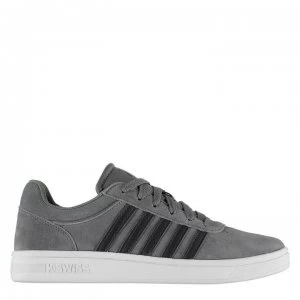 K Swiss Court Cheswick Mens Suede Trainers - Shade/Caviar