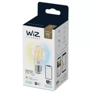 WiZ A60 Clear Tunable White Smart Home Buble (E27 Edison Screw)