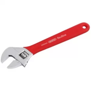 Draper Soft Grip Adjustable Wrench, 250mm, 30mm Capacity