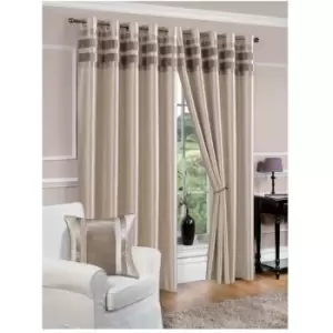 Denver Eyelet Curtain - 66X72 - Gold