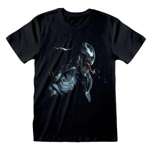 Marvel Comics - Venom Art Unisex X-Large T-Shirt - Black