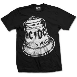 AC/DC - Hells Bells Unisex Small T-Shirt - Black