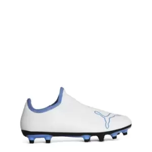 Puma Finesse Laceless FG Child Football Boots - White