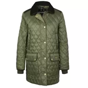 Barbour Womens Kilmarie Quilted Jacket Olive/Classic 16