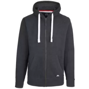 Trespass Mens Wreath Full Zip Hoodie (XXS) (Granite Marl)