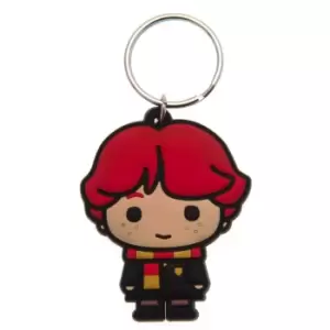 Harry Potter Chibi Ron Keyring (One Size) (Multi-color)