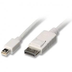 Lindy DisplayPort 2m Mini DisplayPort White